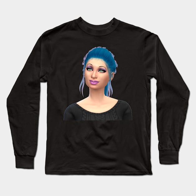 My Sim Long Sleeve T-Shirt by LunaNite